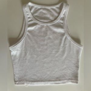 Ribbed Brandy Melville Cropped Tank